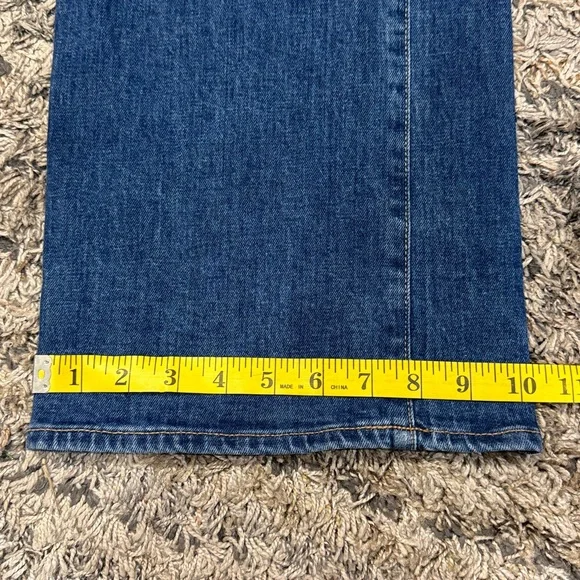 Veronica Beard Taylor wide leg relaxed, fit high-rise jeans size 25 - Picture 8 of 11
